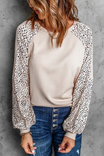 Spotted Puff Sleeve Top