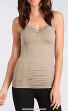 Lace Cami Shaper Tank - Multiple Colors - Restocked!!