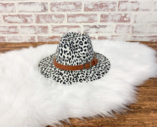 Leopard Brim Hat
