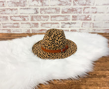 Leopard Brim Hat