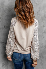 Spotted Puff Sleeve Top