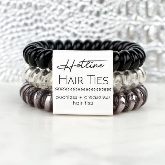 Black Diamond Hotline Hair Tie Set of 3