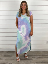 Summer Fun Tie Dye Maxi Dress
