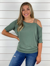 Make a Move Top - Olive