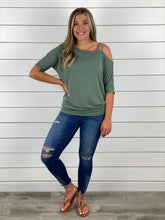 Make a Move Top - Olive