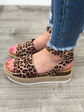 Leopard Espadrille Sandal