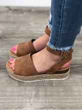 Tan Espadrille Sandal