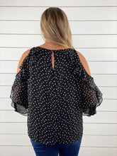 Work to Play Cold Shoulder Blouse