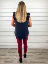 Fun and Flirty Ruffle Sleeve Blouse