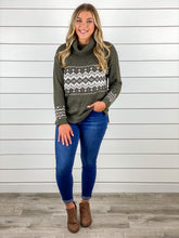 Autumn Days Sweater - Olive