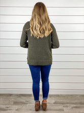 Autumn Days Sweater - Olive