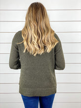 Autumn Days Sweater - Olive