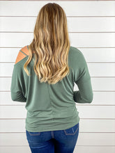 Make a Move Long Sleeve Top - Olive