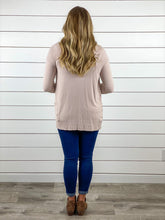 Light Taupe Boyfriend Cardigan