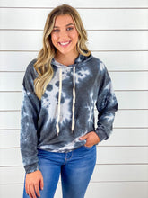 Charcoal Tie Dye Hoodie