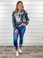 Charcoal Tie Dye Hoodie