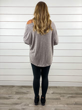Snuggle Weather off the Shoulder Tunic - Restocked!!