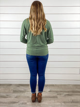 Olive 3/4 Sleeve Top