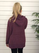Plum Popcorn Tunic Hoodie
