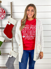 Ivory Popcorn Cardigan