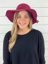 Round Felt Hat - Multiple Colors