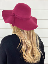 Round Felt Hat - Multiple Colors