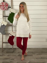 Ivory Popcorn Tunic