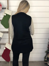 Black Sweater Vest