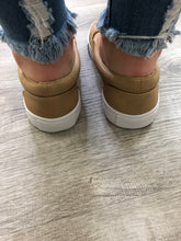 Tracer Perforated Slip On Sneaker - Camel