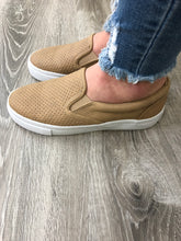 Tracer Perforated Slip On Sneaker - Camel