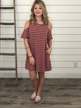 Sunshine on My Shoulders Striped Dress