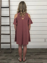 Sunshine on My Shoulders Striped Dress