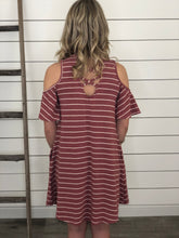 Sunshine on My Shoulders Striped Dress