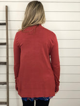 Coral Boyfriend Cardigan