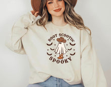 Boot Scootin' Spooky Sweatshirt - Taupe