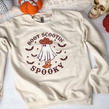 Boot Scootin' Spooky Sweatshirt - Taupe