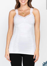 Lace Cami Shaper Tank - Multiple Colors - Restocked!!