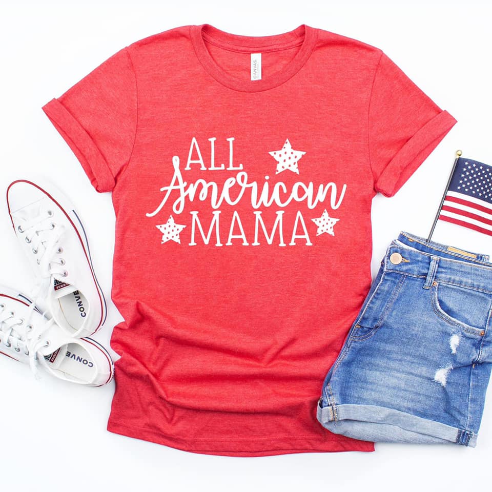 All American Mama Tee