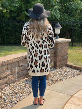 Luxe Leopard Cardigan - Cream