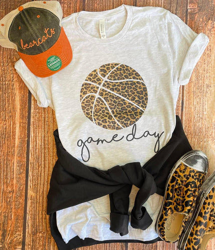 Leopard Gameday Basketball Tee