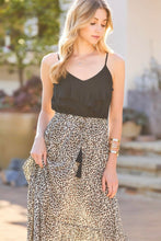 Leopard Tassel Maxi Dress