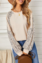 Spotted Puff Sleeve Top