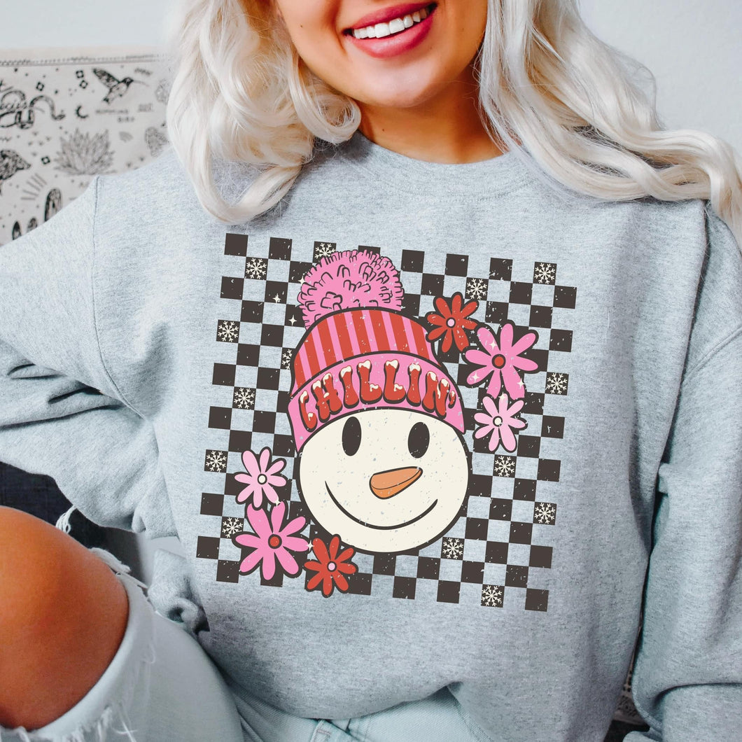 Checkered Chillin' Sweatshirt