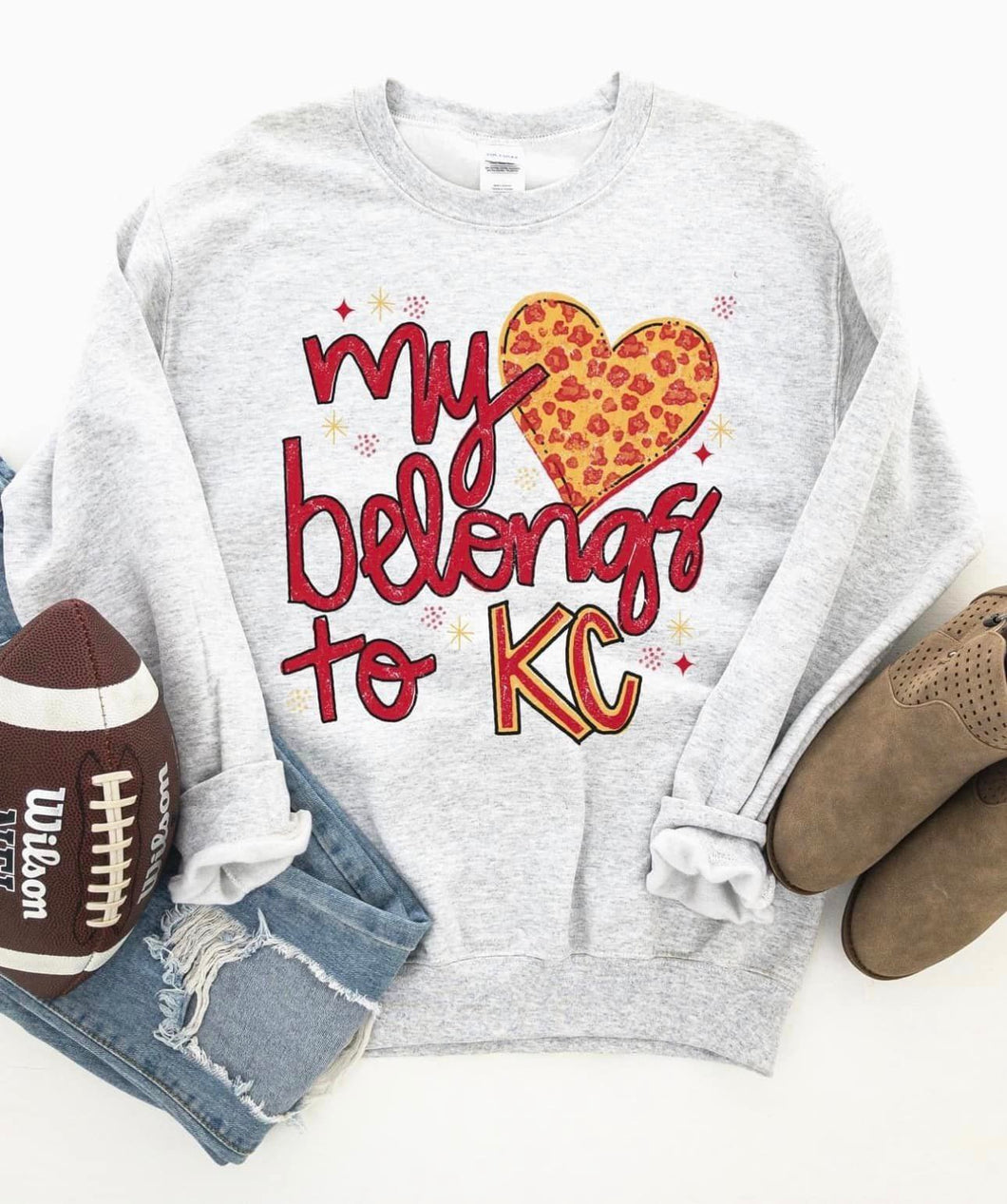 My Heart Belongs to KC Sweatshirt