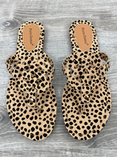 Cheetah Print Sandals