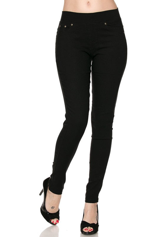 Black Stretch Skinny Pants