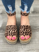 Leopard Espadrille Sandal