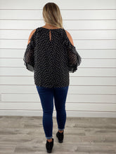 Work to Play Cold Shoulder Blouse