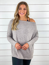Snuggle Weather off the Shoulder Tunic - Restocked!!