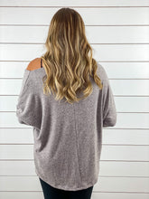 Snuggle Weather off the Shoulder Tunic - Restocked!!